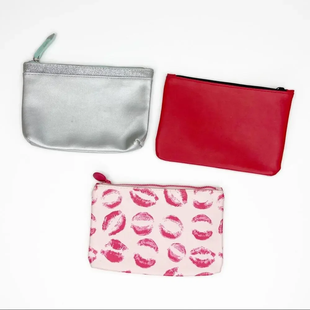 Three Ipsy Makeup Bags